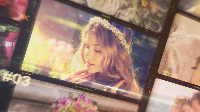 結婚式　ムービー　動画　プレ花嫁　ウェディング