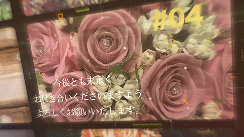 結婚式　ムービー　動画　プレ花嫁　ウェディング