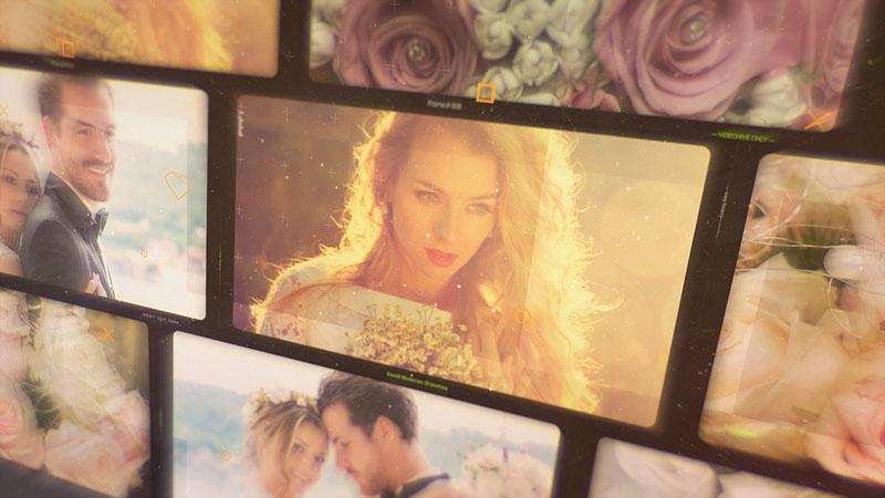 結婚式　ムービー　動画　プレ花嫁　ウェディング
