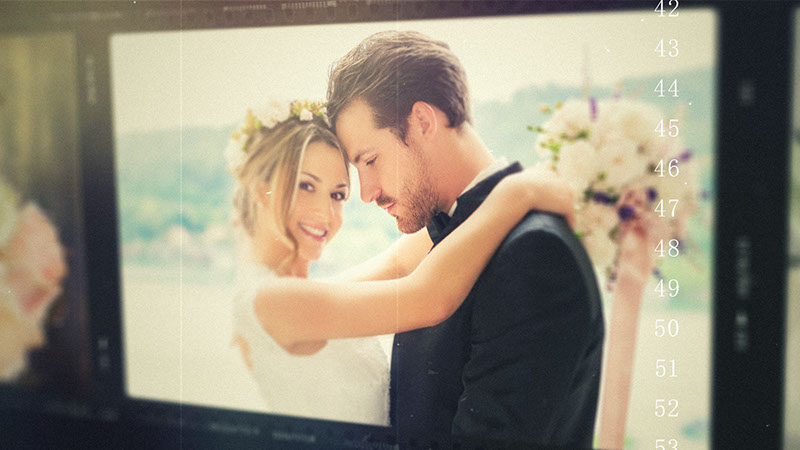 結婚式　ムービー　動画　プレ花嫁　ウェディング