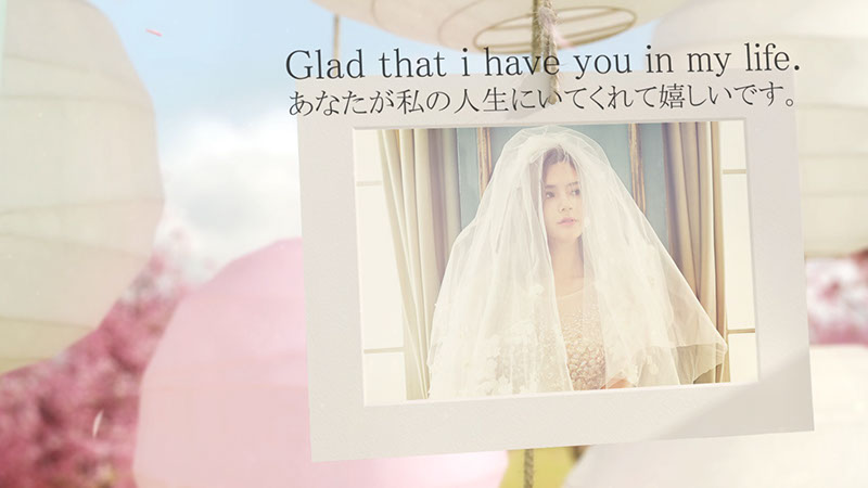 結婚式　ムービー　動画　プレ花嫁　ウェディング